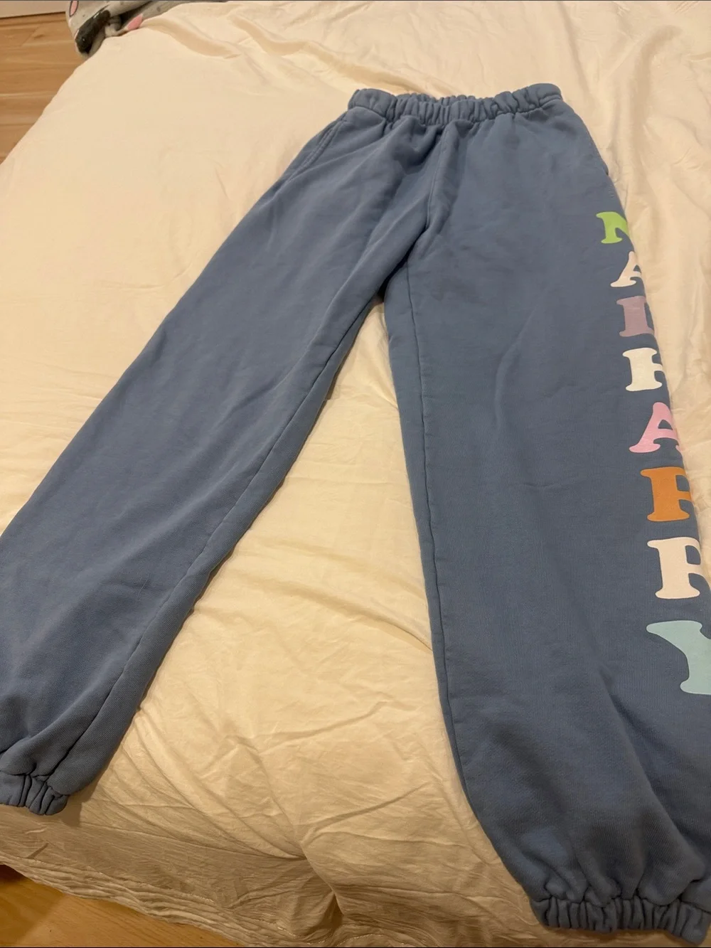 Madhappy Blue Sweatpants size small, like new - Picture 1 of 3